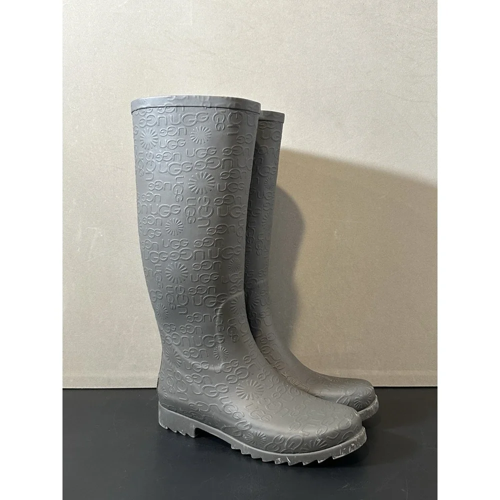 Ugg Australia Women's Wilshire Waterproof Mid Calf /tall Rain Boots‎ Size 9